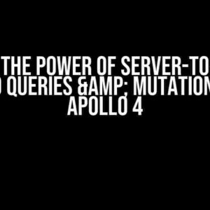 Unlock the Power of Server-to-Server Apollo Queries & Mutations with Apollo 4